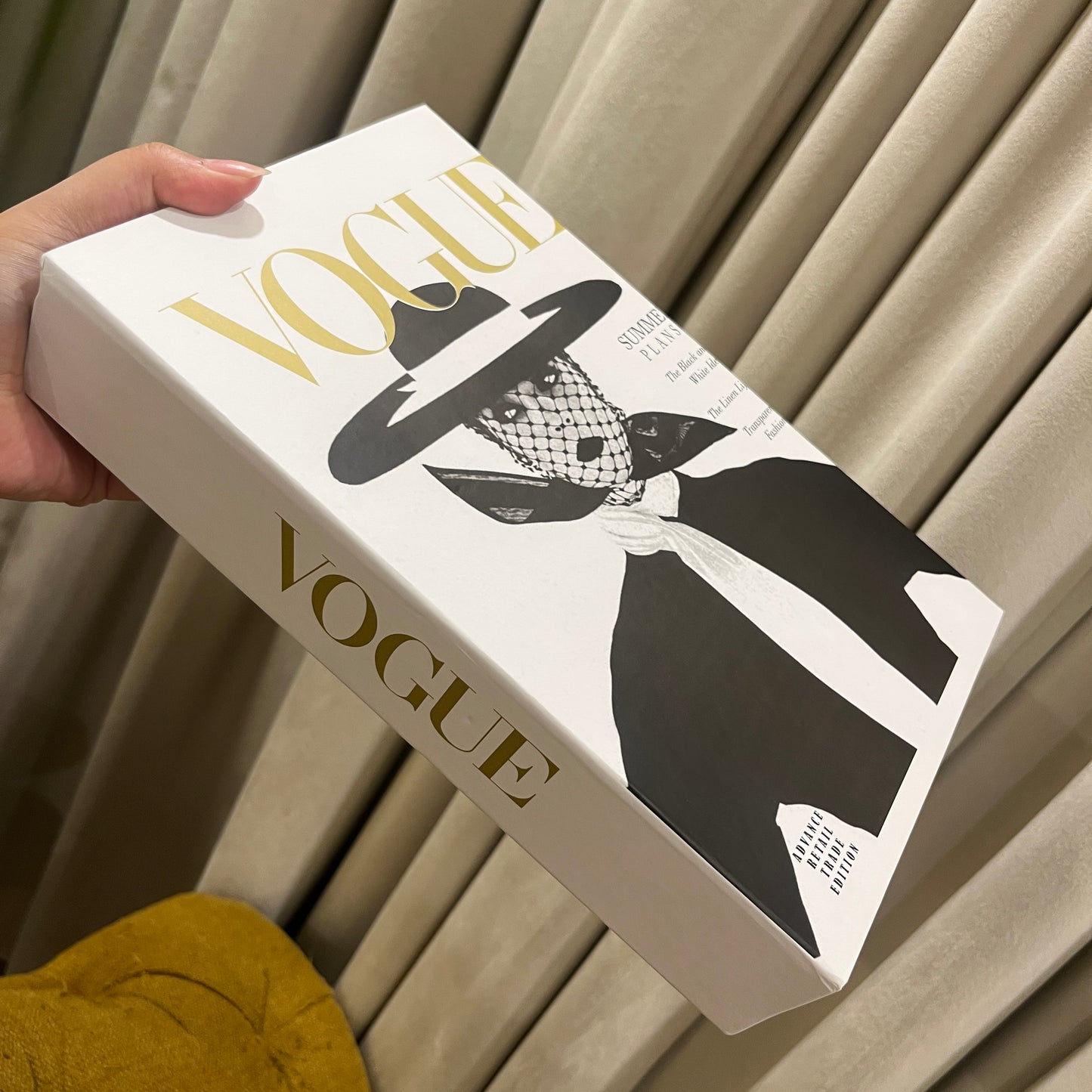 Dummy Book Style Storage Box for Decoration