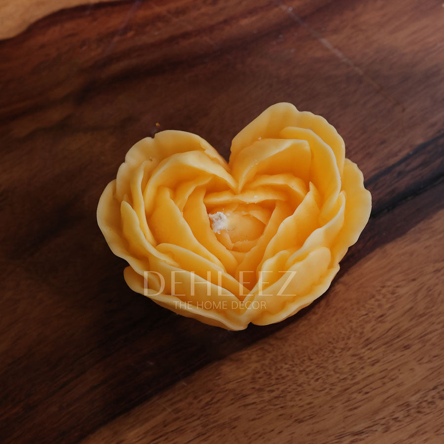 Heartie Flower Candle