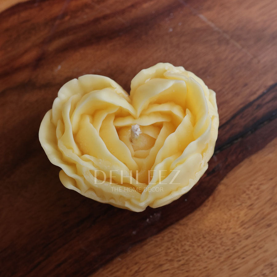 Heartie Flower Candle