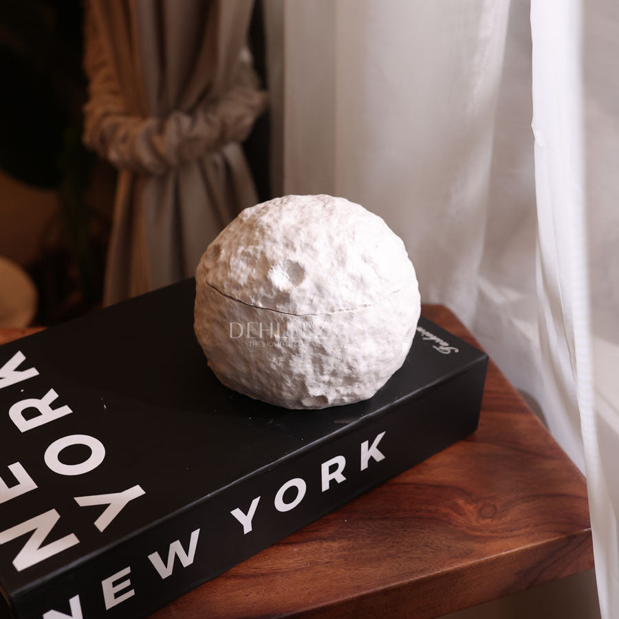 Moon Surface Pot