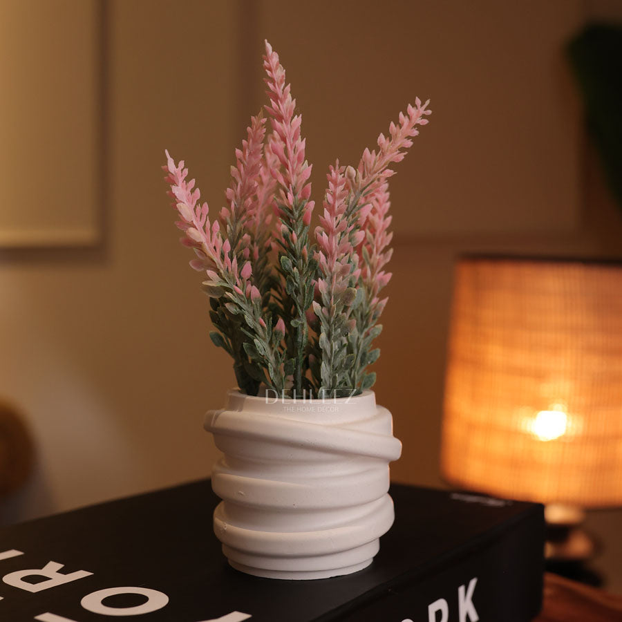 Mini Swirl Pot with Stems
