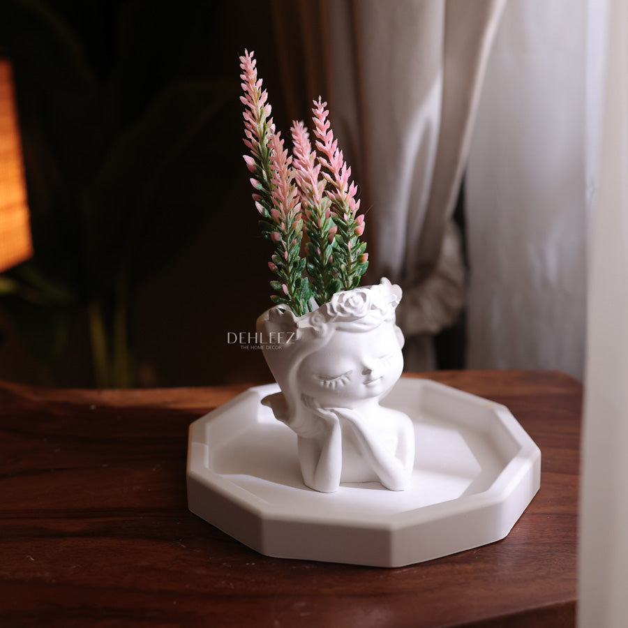 Small Octa Tray with Pot