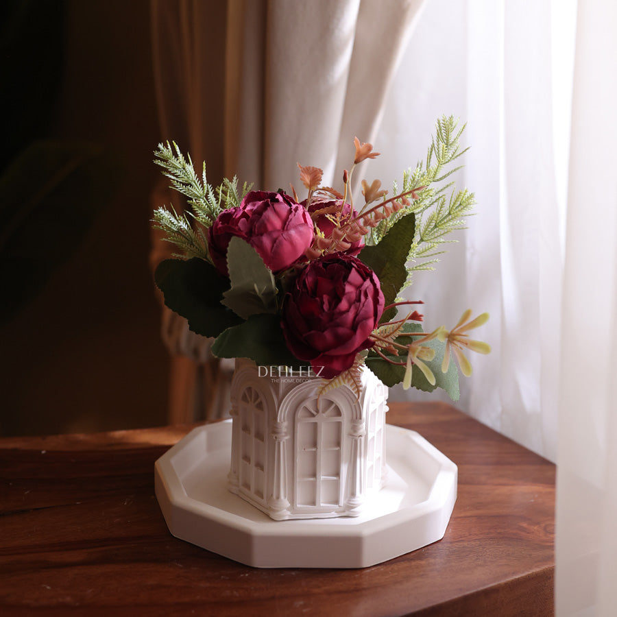 Small Octa Tray with Pot