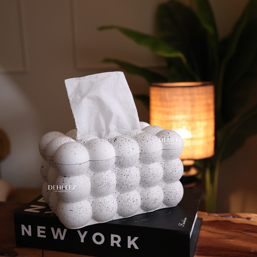 Bubble Luxe Tissue Box
