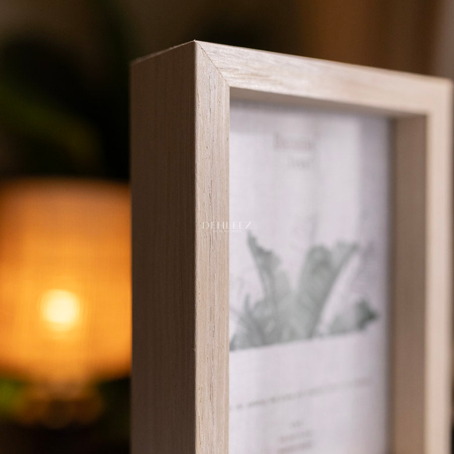 Double Sided Wooden Photo Frame