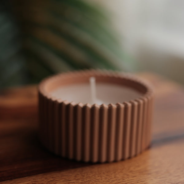 Stripe Candle