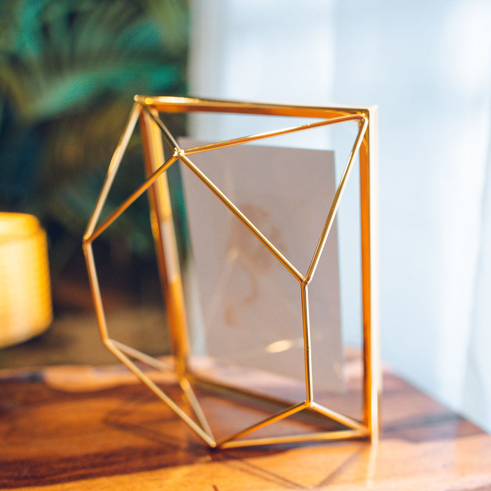 Hexa Metal Solid Picture Frame