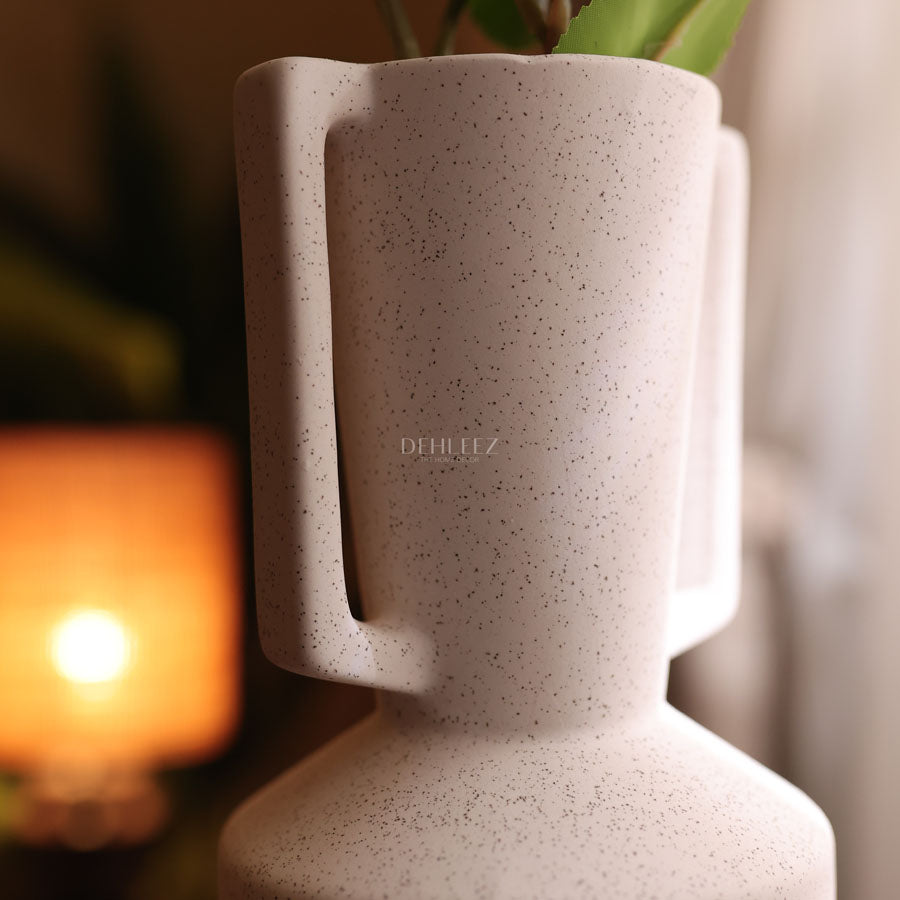 Ceramic Nordic Style Trophy Shaped Vase