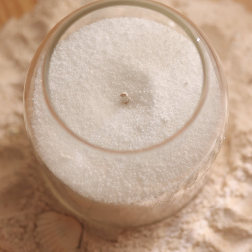 Sand Candle with Glass Jar