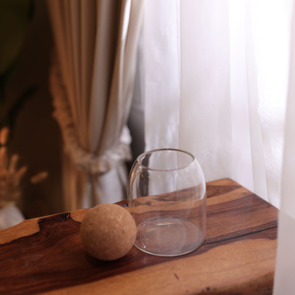 Glass Jar with Cork Head Multipurpose