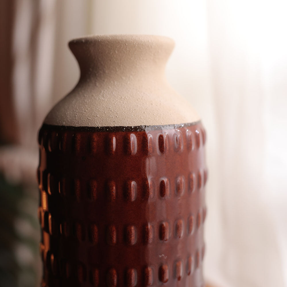 Textured Dash Vase
