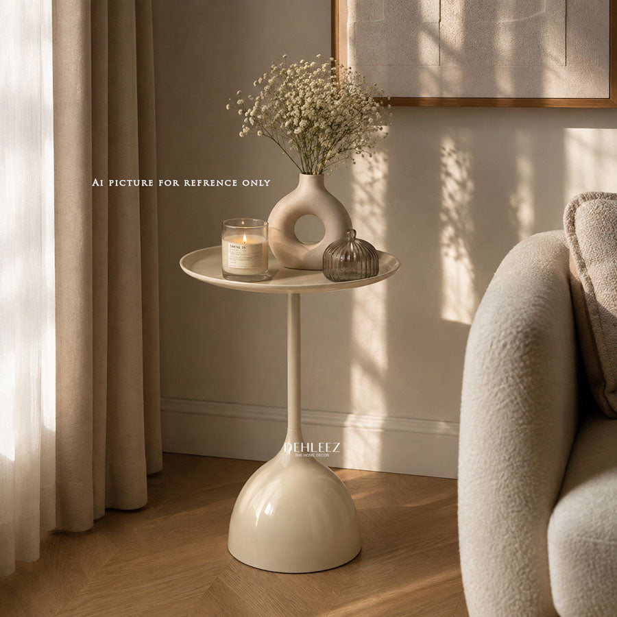 Sculptural Accent Table