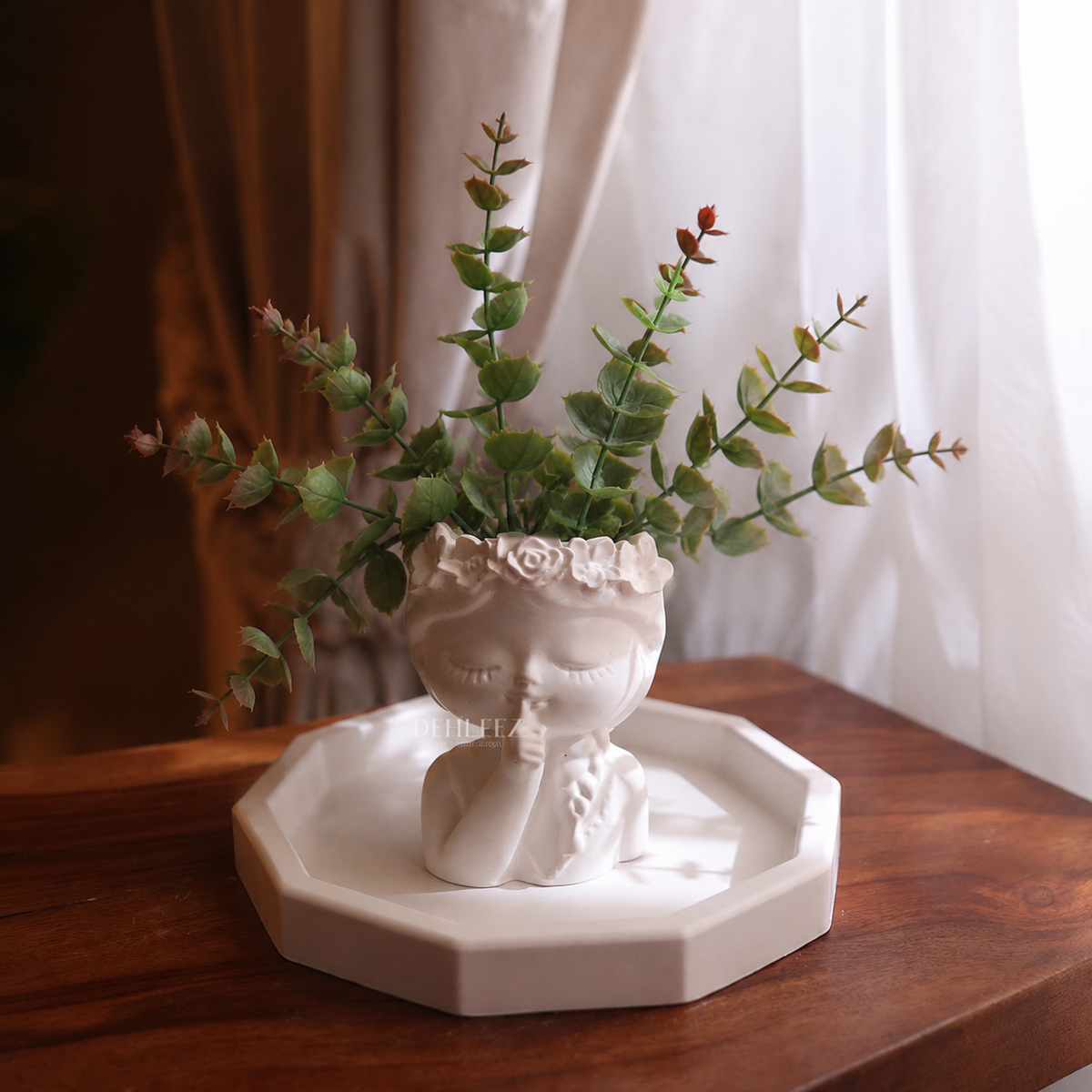 Small Octa Tray with Pot