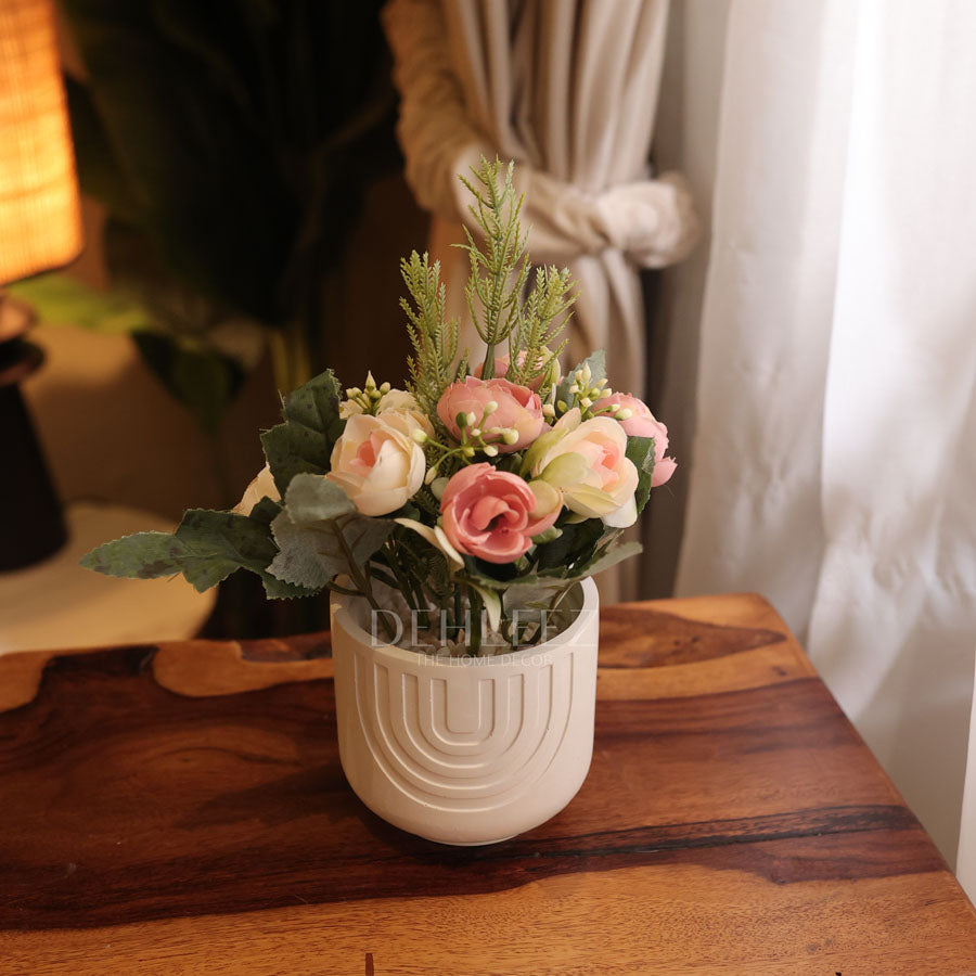 Elegant Pots with Flowers