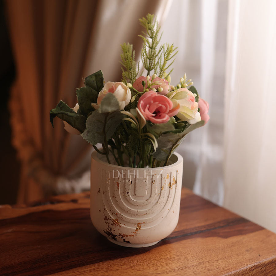 Elegant Pots with Flowers