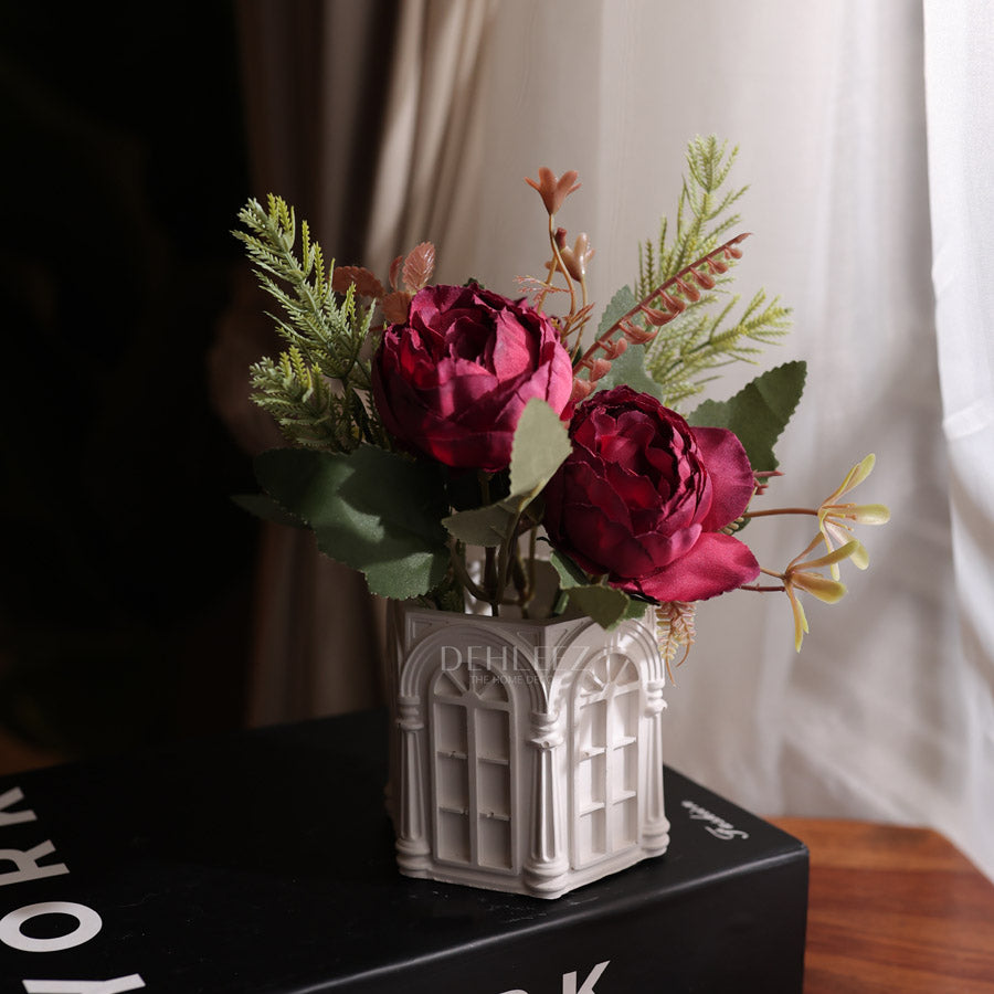 Elegant Pots with Flowers