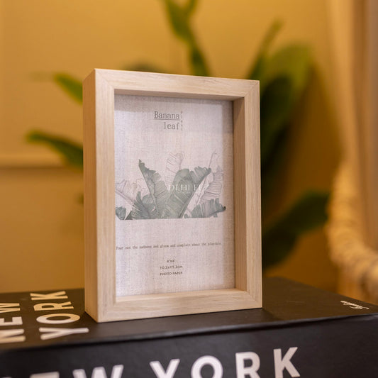 Double Sided Wooden Photo Frame