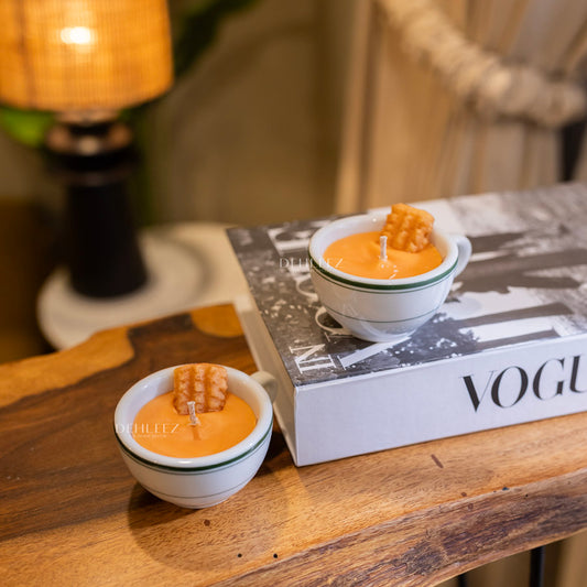 Chai-Biscuit Candle Each