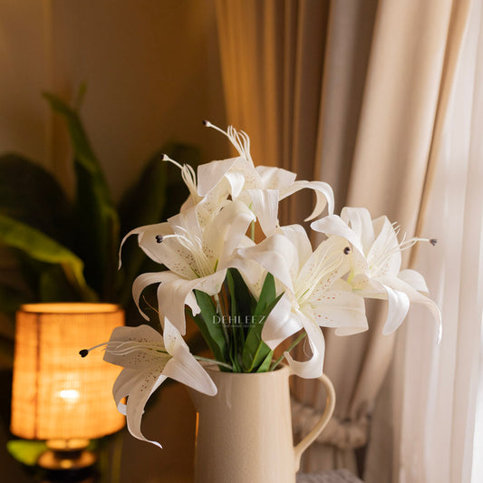 Big Size Lilies Realistic Bunch
