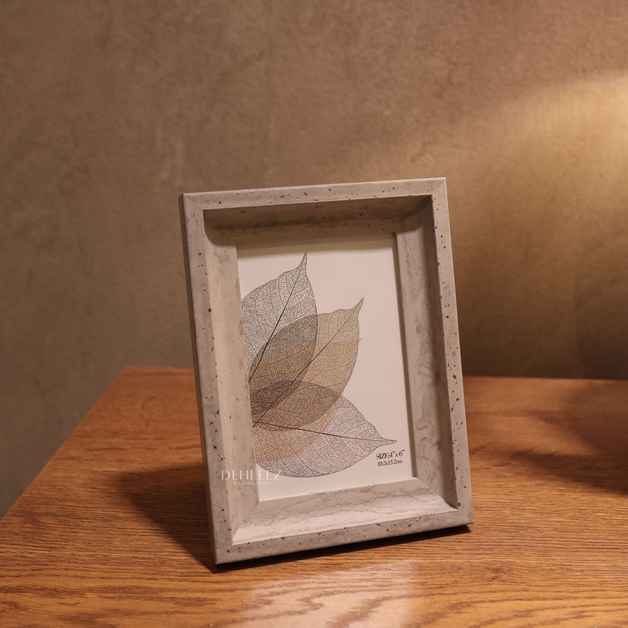Travertine Style Photo Frames