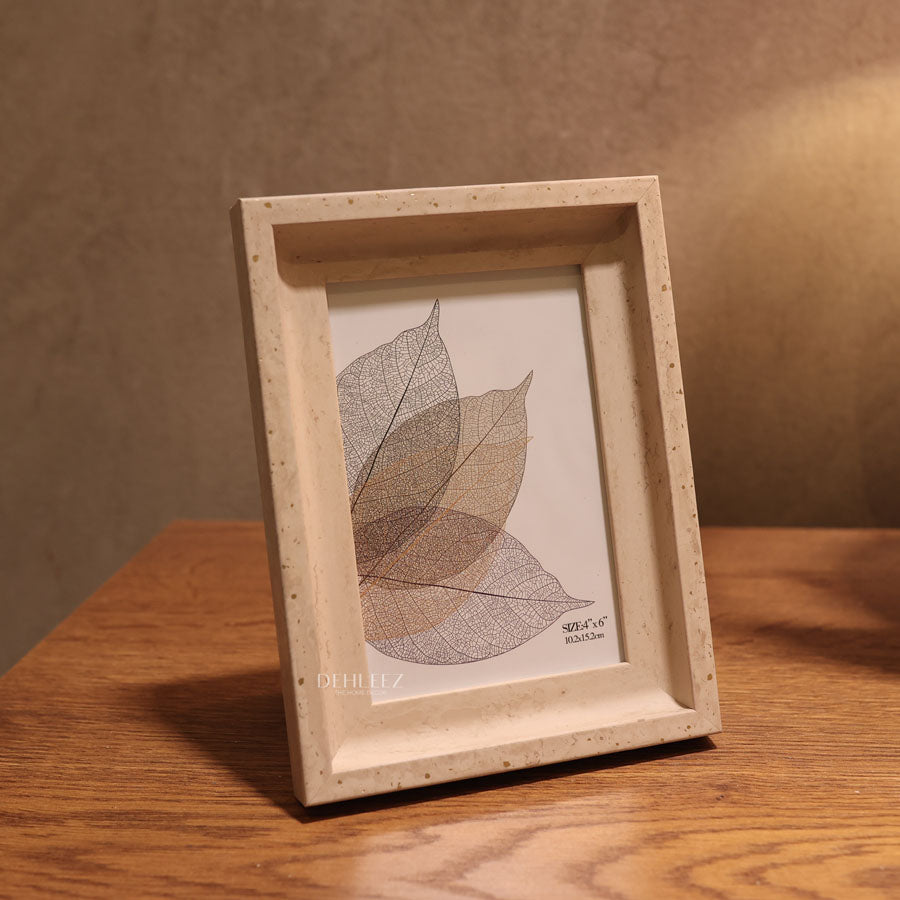 Travertine Style Photo Frames