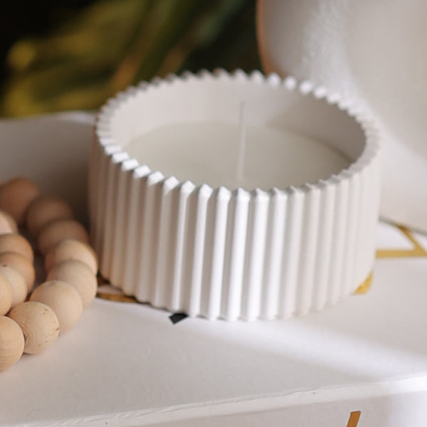 Stripe Candle