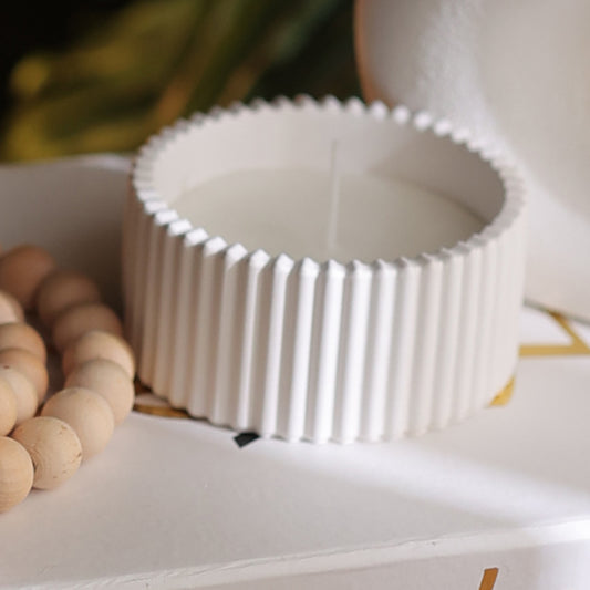 Stripe Candle