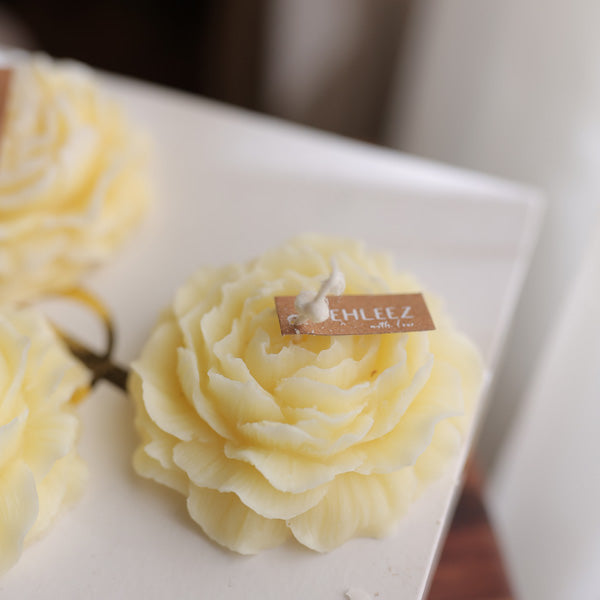 Peony Candle