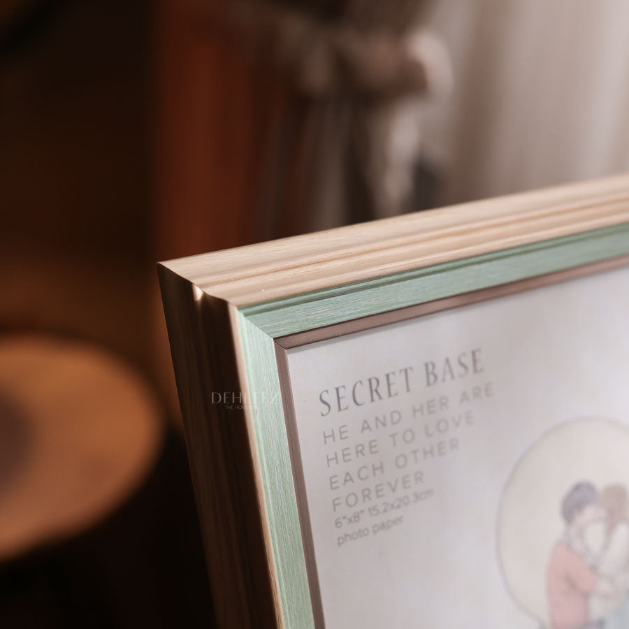 Elegant PVC Wooden Photo Frame