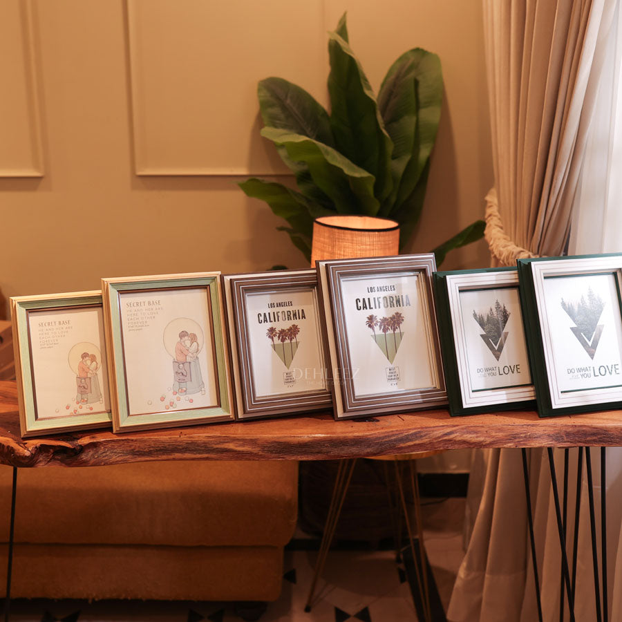 Elegant PVC Wooden Photo Frame