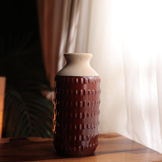 Textured Dash Vase