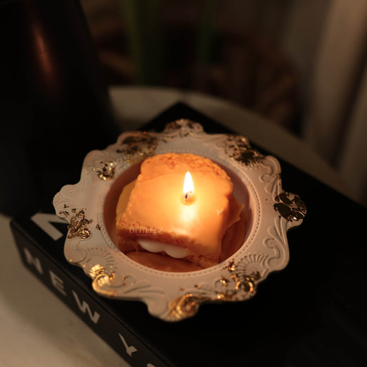 Viral Malai Chai Toast Candle