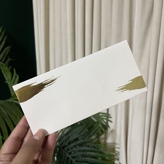 Decent Gold foiled Envelope