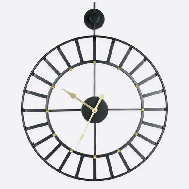 Premium Metal Wall Clock – 19.8” Diameter